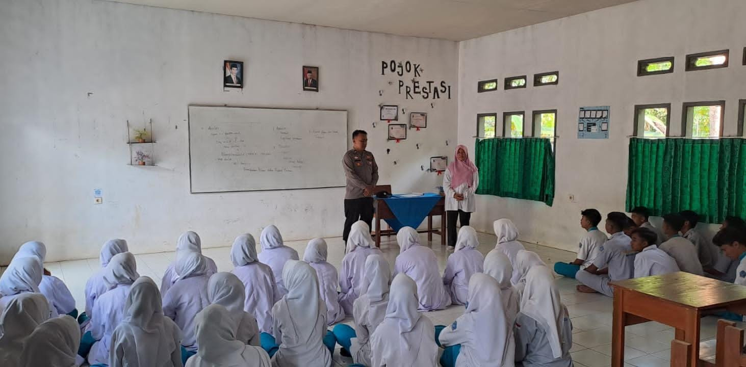 Polsek Cisaga Adakan Penyuluhan Di SMK Al-Husna