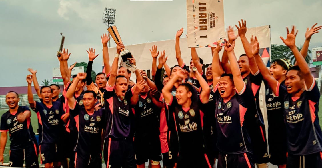 Dinas Pendidikan Kabupaten Ciamis Berhasil Raih Juara 1 di Turnamen Sepakbola Antar SKPD 2024