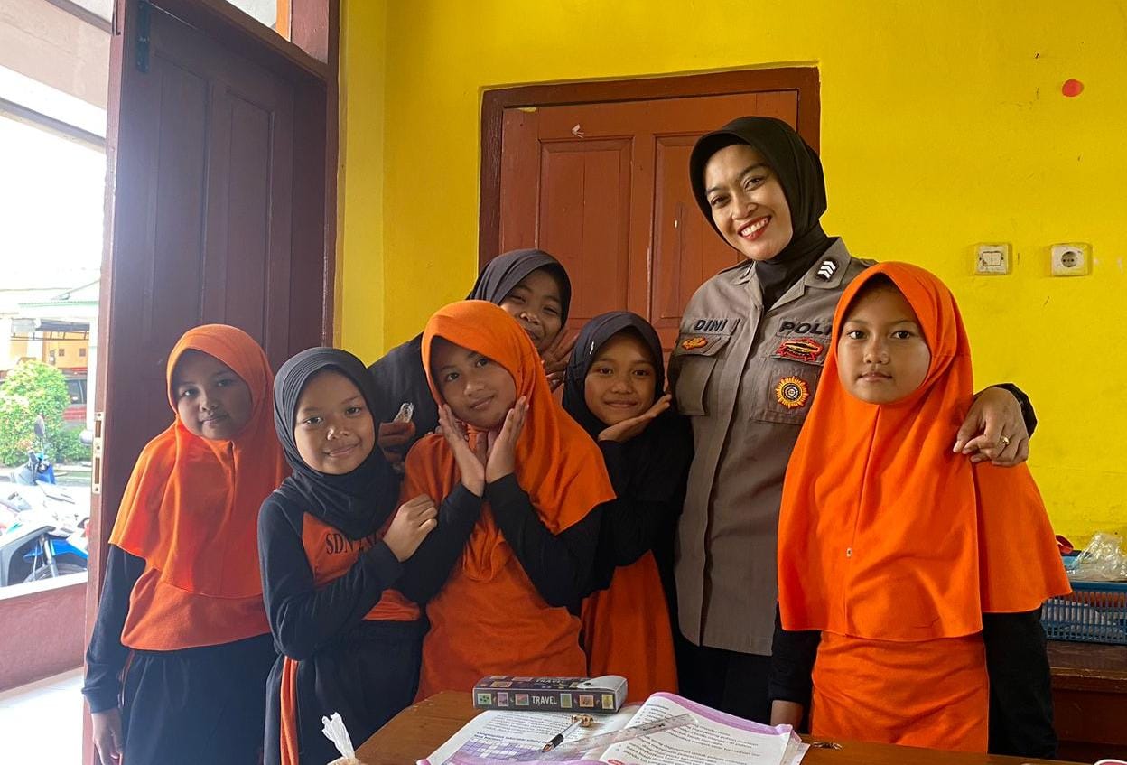 Police Go To School, Polsek Ciamis Beri Penyuluhan ke Siswa SDN 2 Sukajadi