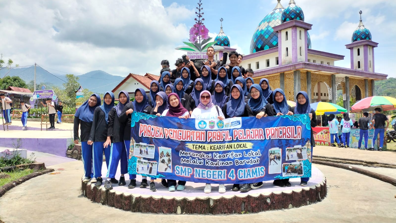 Kegiatan P5 Siswa Kelas IX SMPN 4 Ciamis